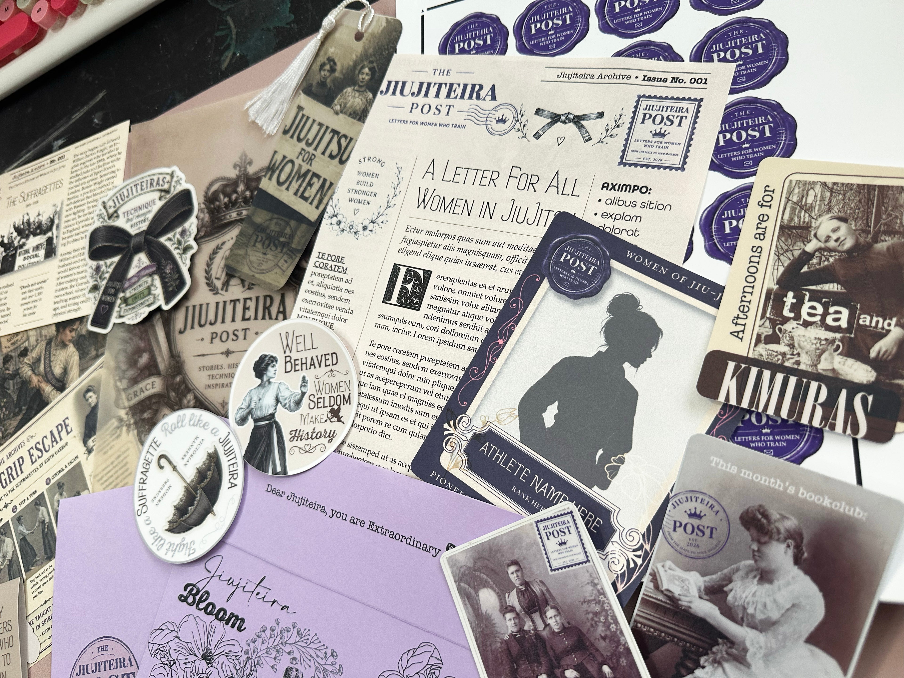 Jiujiteira Post | A Monthly Letter for Women Who Train ANNUAL Membership