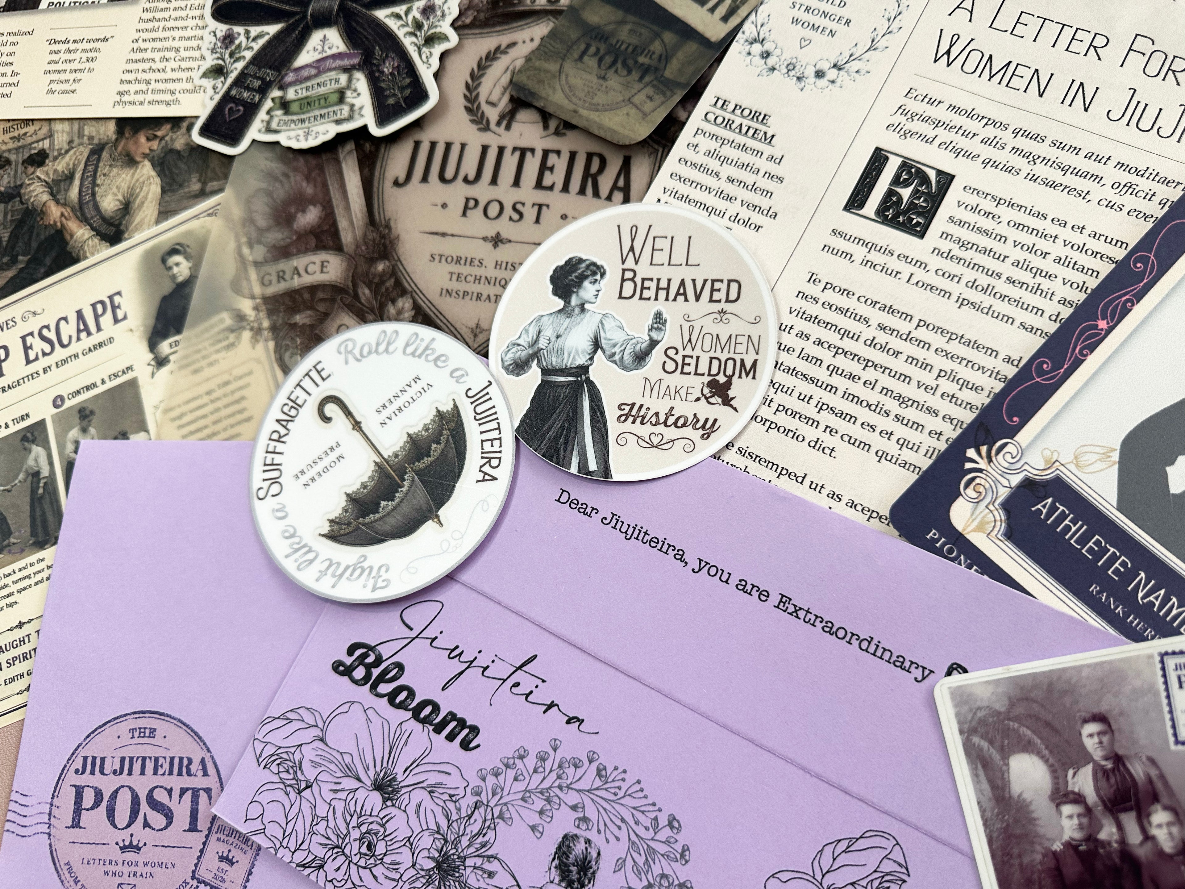 Jiujiteira Post | A Monthly Letter for Women Who Train ANNUAL Membership