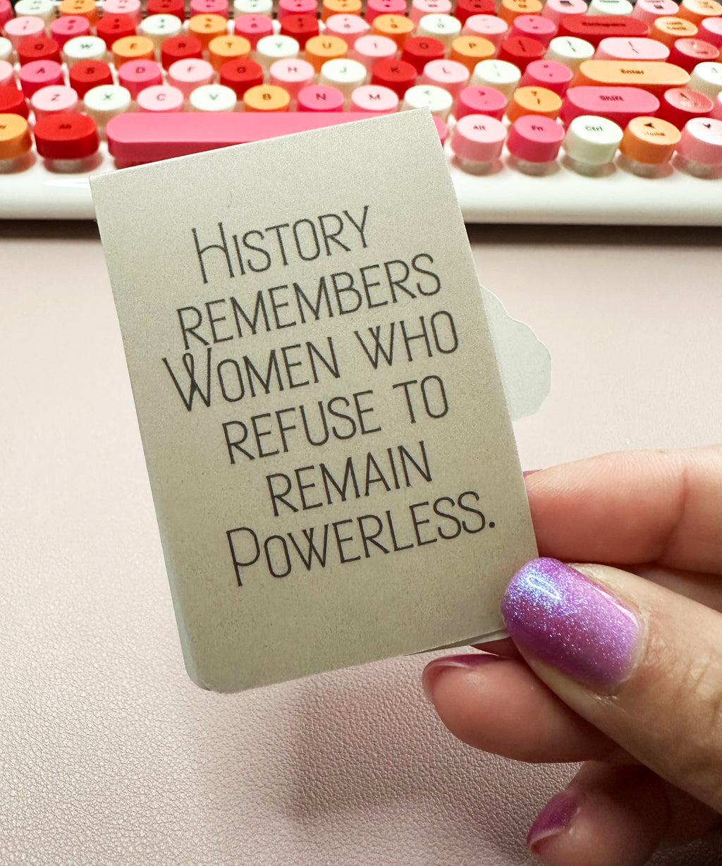 The Suffragettes, Original Jiujiteiras Magnetic Bookmark