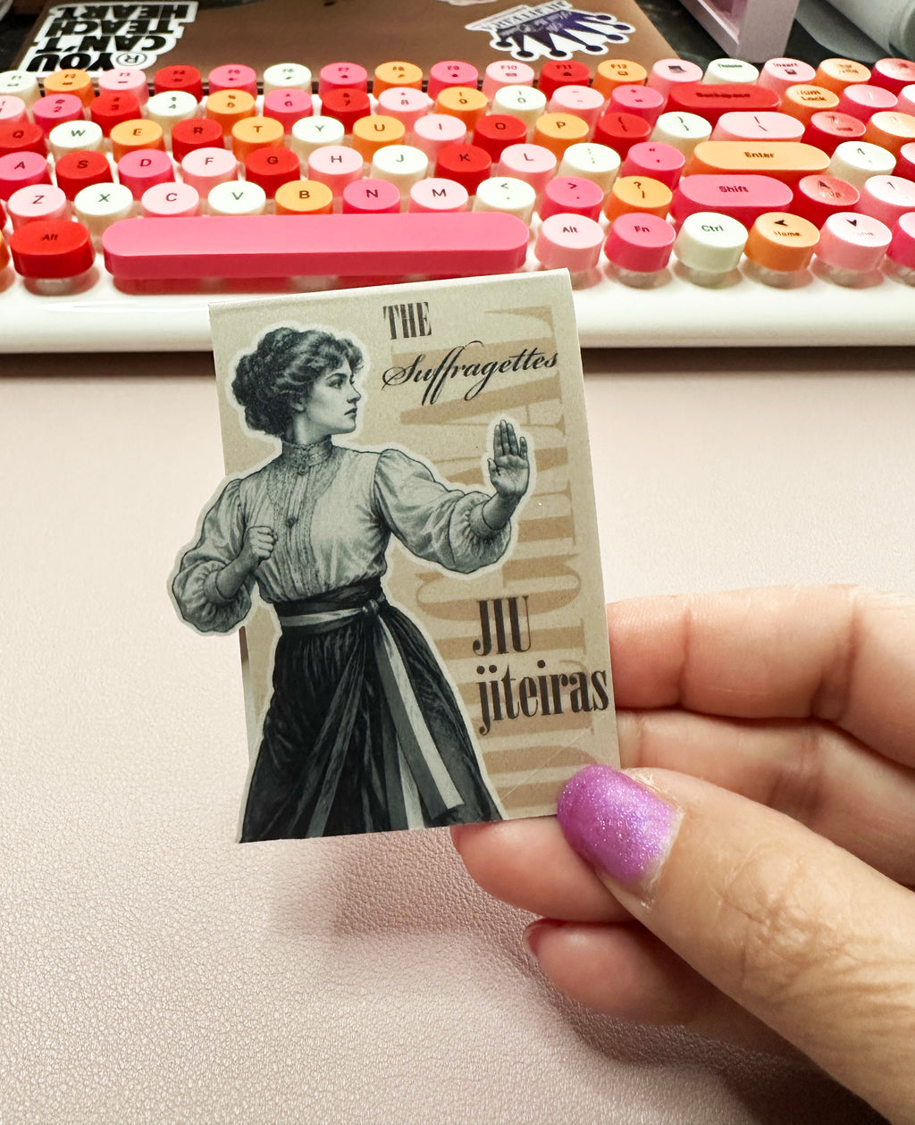 The Suffragettes, Original Jiujiteiras Magnetic Bookmark