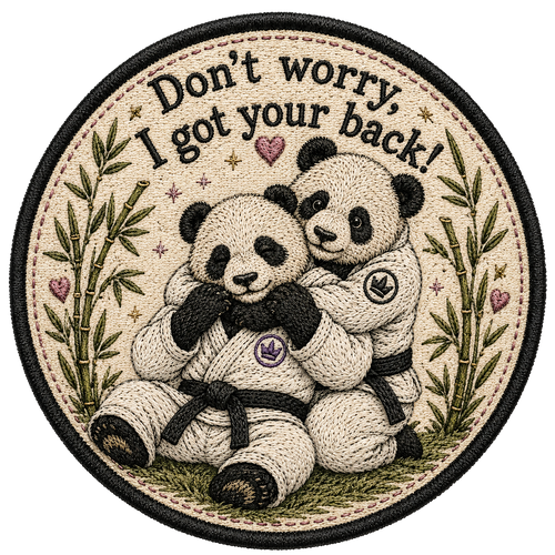 BJJ Women Sticker Pack | Embroidered Style Vinyl Stickers | 5 Cute Jiu-Jitsu Stickers | Waterproof Decals