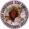 Stay Dangerous | Artist-Designed Jiu-Jitsu Sticker