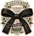 Suffragette Jiu-Jitsu Belt, Bow Sticker | Waterproof Vinyl Stickers