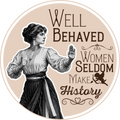 Suffragette Jiu-Jitsu Well-Behaved Sticker | Waterproof Vinyl Stickers