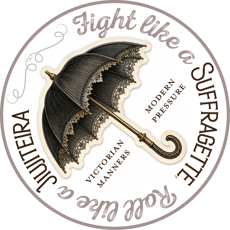 Suffragette Jiu-Jitsu Umbrella Sticker | Waterproof Vinyl Stickers