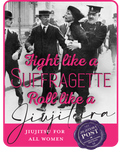 Suffragette Jiu-Jitsu Fight Sticker | Waterproof Vinyl Stickers